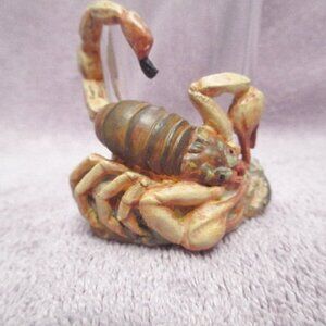 Giant 3D Scorpion Shot Glass Heavy Base Bar Shooter Nevada Western Desert NEW